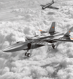 Heavy Stealth Fighter Jet Building Set | 229 Pieces