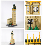 Elizabeth Tower (Big Ben) London Architecture Building Set | 1,095-Piece Display Model