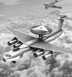 Airborne Early Warning Aircraft Building Set | 217 Pieces