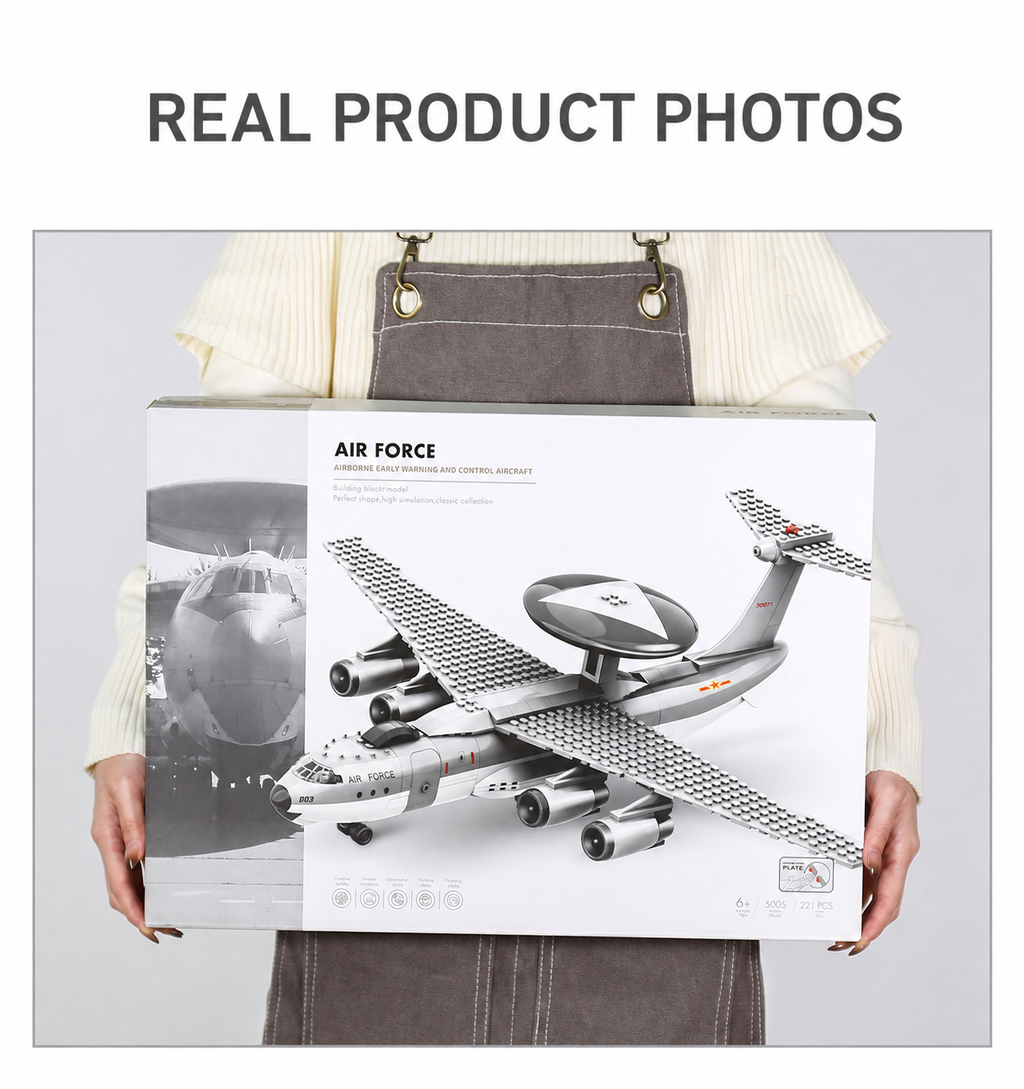 Airborne Early Warning Aircraft Building Set | 217 Pieces