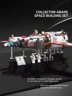 Dawn Core POD Space Station Building Set | Hinged Display Model