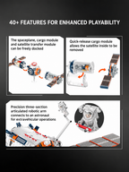 Dawn Core POD Space Station Building Set | Hinged Display Model