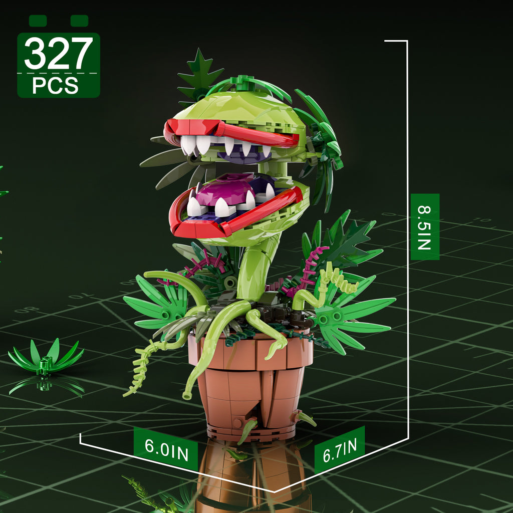 Piranha Plant Building Set | 328-Piece Display Model